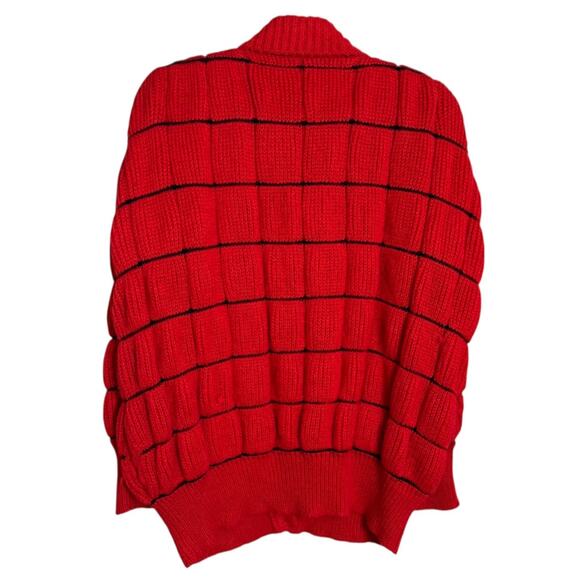 RODIER PARIS Vintage Wool Mohair Blend Size L Long Sleeves Knit Cardigan - Picture 6 of 10